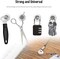 Magnetic Key Holder for Wall - Get Your Car & Home Keys Easier and Faster. Heavy Duty Magnets, Wall Key Holder, No Drilling
